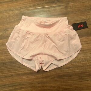 Light Pink Women's Athletic Shorts